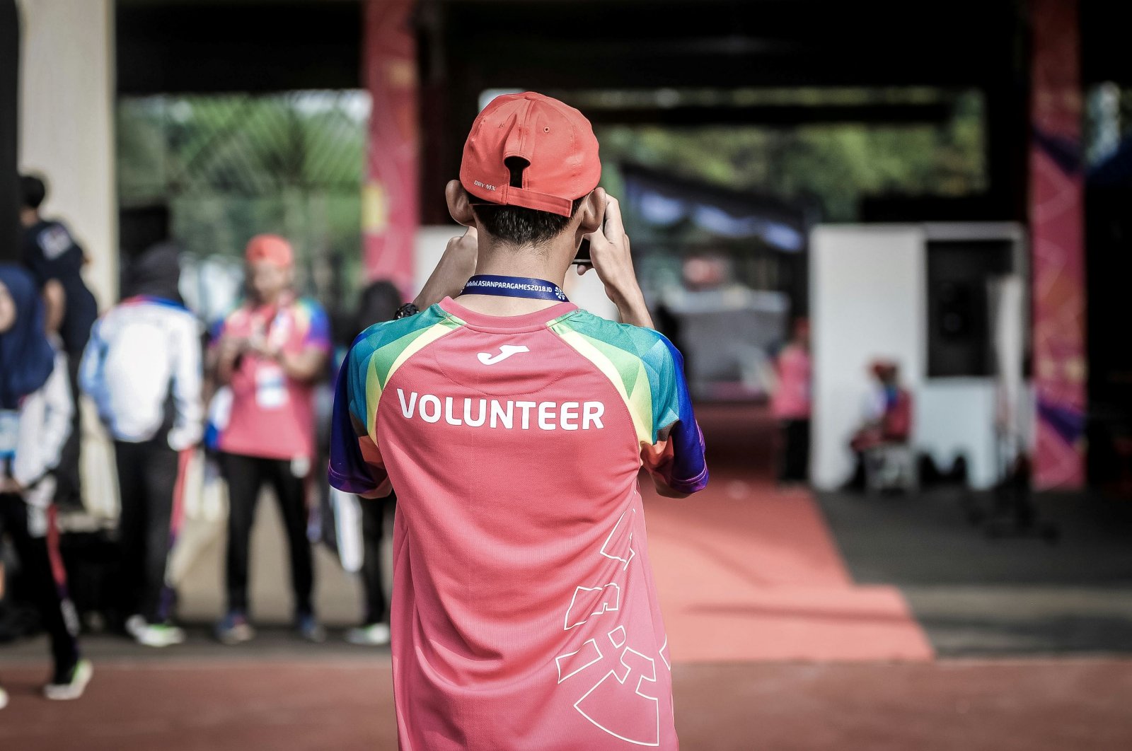 one volunteer