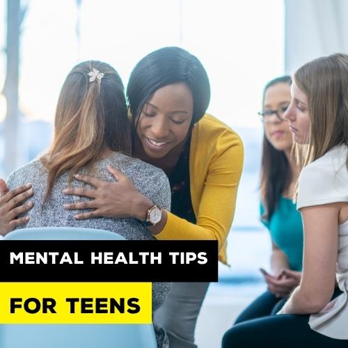 Mental health tips banner